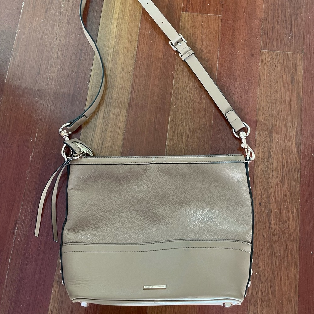 Rebecca Minkoff Crossbody/Shoulder, Tan Leather